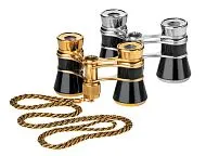 Бинокль театральный Kromatech БТ 3x25, с цепочкой (черный)