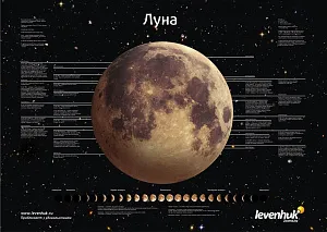 Постер Levenhuk «Луна», изображение 1