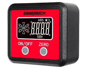 Цифровой уровень Ermenrich Verk LQ20, красный/черный, изображение 1
