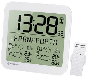 Часы настенные Bresser MyTime Meteotime LCD, изображение 1