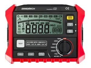Тестер изоляции Ermenrich Ping ET50, изображение 3