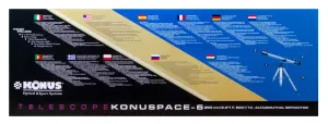 Телескоп Konus Konuspace-6 60/800 AZ, изображение 14