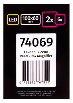 Лупа для чтения Levenhuk Zeno Read ZR14, изображение 14