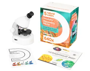 Микроскоп Levenhuk Discovery Micro с книгой, изображение 4