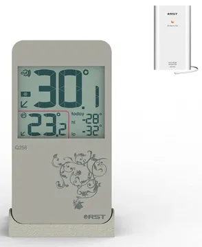 Термометр цифровой RST 02258 (Q258) с беспроводным датчиком, изображение 3