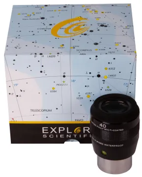 Окуляр Explore Scientific LER 62° 40 мм, 2" (AR), изображение 6