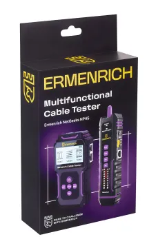 Многофункциональный кабельный тестер Ermenrich NetGeeks NP45, изображение 12