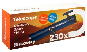 Телескоп Levenhuk Discovery Spark 114 EQ с книгой, изображение 15