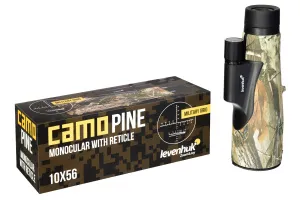 Монокуляр камуфляжный Levenhuk Camo Pine 10x56 с сеткой, изображение 5
