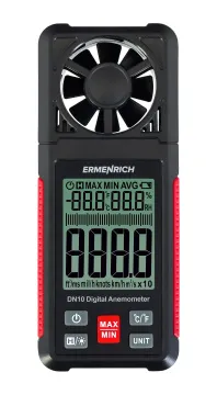 Цифровой анемометр Ermenrich Seek DN10, изображение 3