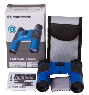 Бинокль Bresser Topas 10x25 Yellow, изображение 6