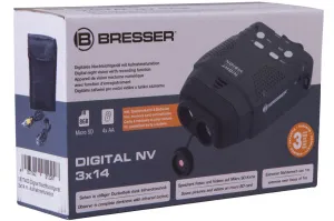 Монокуляр ночного видения цифровой Bresser 3x14, с функцией записи, изображение 12