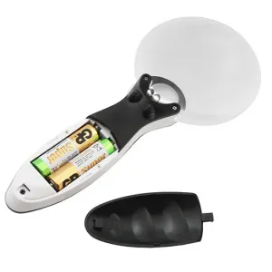 Лупа на ручке Veber 3/6x, 90 мм, с подсветкой (G-288-090), изображение 4