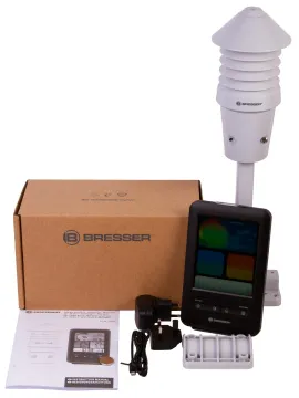 Метеостанция Bresser «4 в 1» Wi-Fi с UV-датчиком и цветным дисплеем, изображение 2