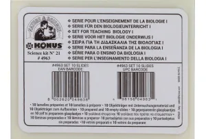 Набор микропрепаратов Konus 10: «Биология» (часть 1), изображение 8