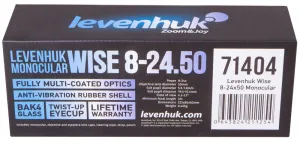 Монокуляр Levenhuk Wise 8–24x50, изображение 10