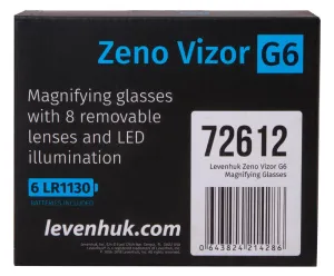 Лупа-очки Levenhuk Zeno Vizor G6, изображение 13