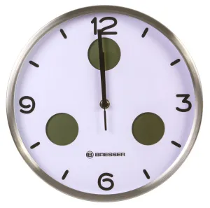Часы настенные Bresser MyTime io NX Thermo/Hygro, 30 см, белые, изображение 8