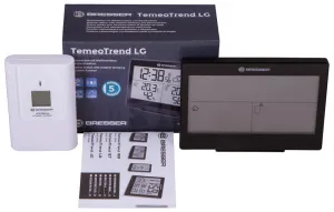 Метеостанция Bresser TemeoTrend LG с радиоуправлением, черная, изображение 2