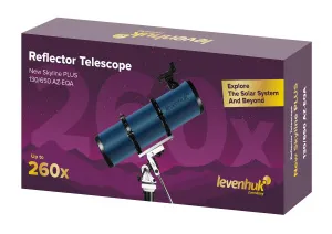 Телескоп Levenhuk New Skyline PLUS 130/650 AZ-EQA, изображение 2