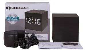 Часы настольные Bresser MyTime WAC, черные, изображение 2