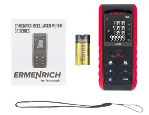 Лазерная рулетка Ermenrich Reel PRO GE80, изображение 2