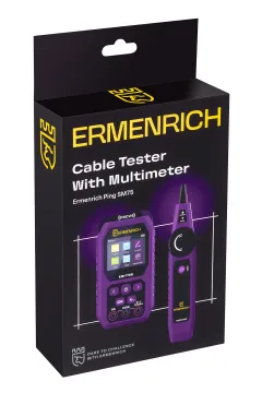 Кабельный тестер с мультиметром Ermenrich Ping SM75, изображение 10