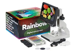 Микроскоп цифровой Levenhuk Rainbow DM700 LCD, изображение 2