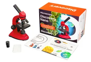 Микроскоп Levenhuk Discovery Nano Terra с книгой, изображение 4